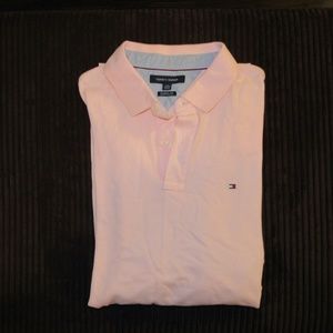 light pink Tommy Hilfiger Short Sleeve Polo xxl